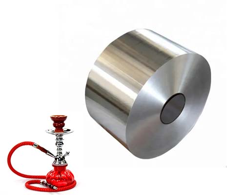 30 micron aluminium foil for hookah