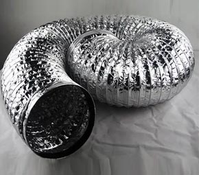 Aluminum foil for ventilation duct