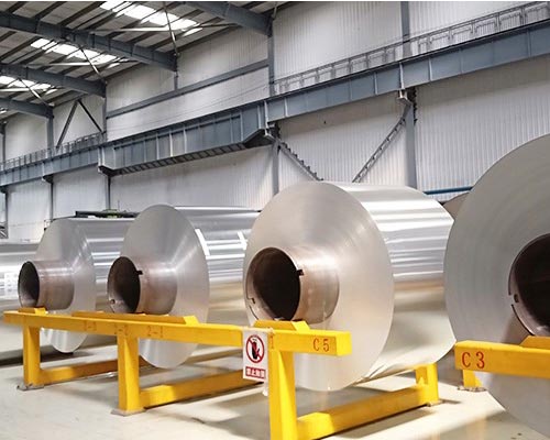 Large roll of aluminum foil 10 micron